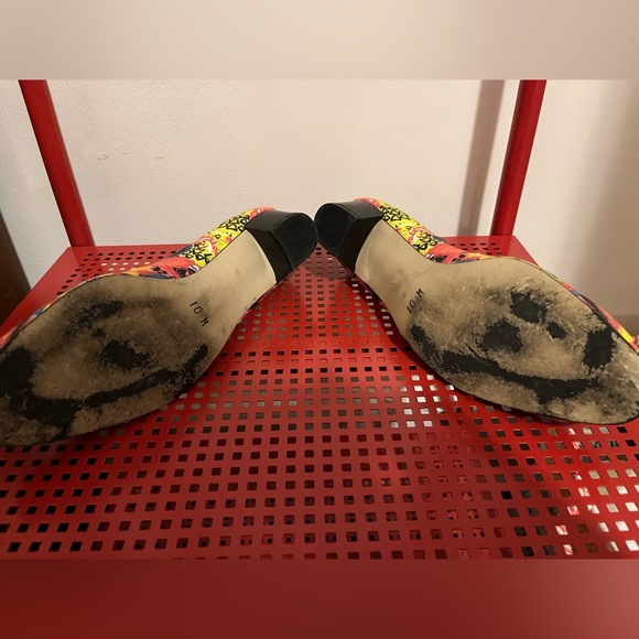 American Apparel Flower Flats Mini Heel Dead-stock Rare Size 10 - Picture 2 of 4